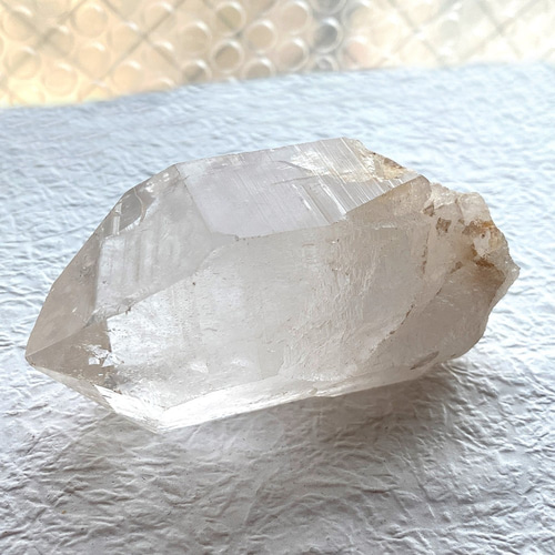 マニカラン水晶 ポイント原石 tg12 天然石 pinky 通販 9106146｜Creema