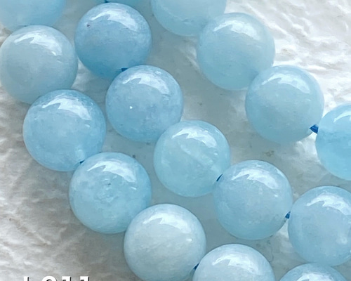 ハイグレード✨アクアマリン アクアマリン 2A 8ミリビーズ 連 sb011 天然石 pinky 通販 9969617