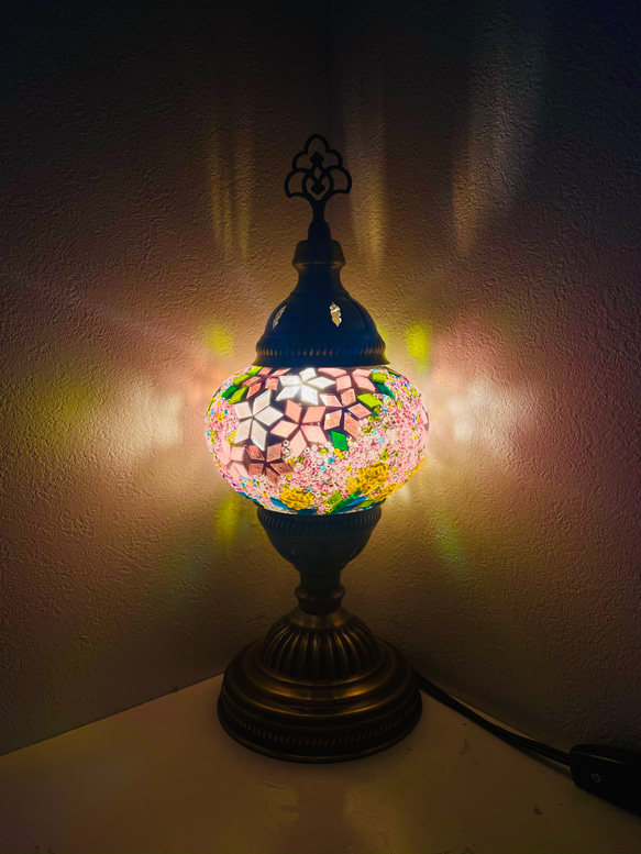 トルコランプ スタンドタイプ(M) スタンドライト・テーブルランプ らん