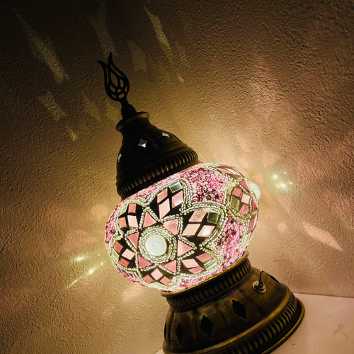 【トルコで購入】トルコランプ スタンド 照明 ライト コンセントタイプ トルコで購入】トルコランプ スタンド 照明 ライト コンセントタイプ