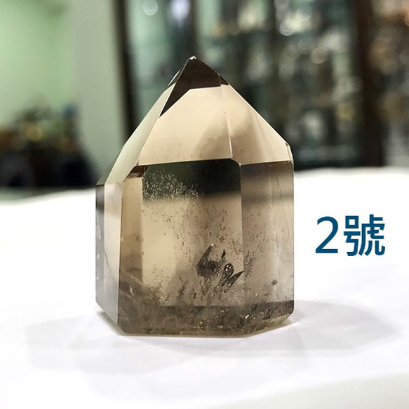 天然水晶 黃水晶柱 約32-38mm高 招財 改善腸胃 擺件 辦公桌 書桌 第4張的照片