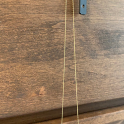 14kgf × 24k Gold vermeil × ラピスラズリのネックレス 4枚目の画像