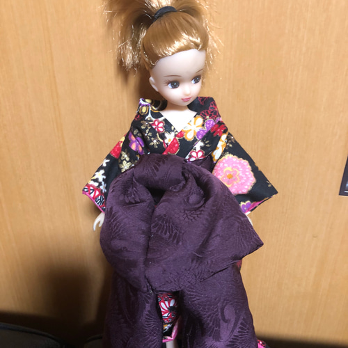 リカちゃん☆ブライス☆花魁風着物☆打ち掛け おもちゃ・人形 和 リカちゃん☆ブライス☆花魁風着物☆打ち掛け おもちゃ・人形 和