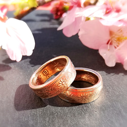 ☆日本の銀貨 明治50銭のコインリング☆ 指輪・リング Utopian