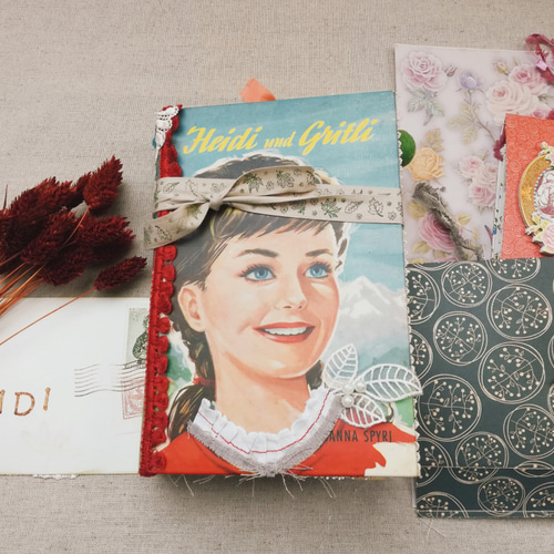 ハイジの秋日和 / 古本ブックカバー ジャンクジャーナル その他雑貨