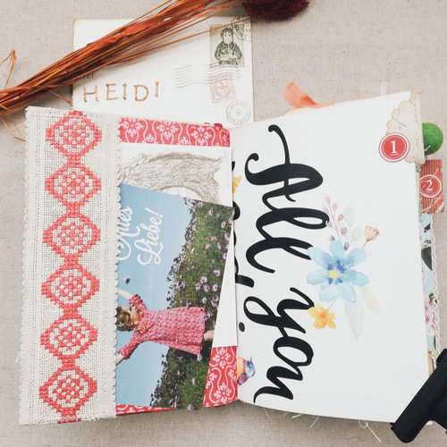 ハイジの秋日和 / 古本ブックカバー ジャンクジャーナル その他雑貨