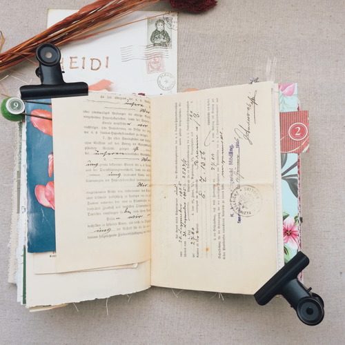 ハイジの秋日和 / 古本ブックカバー ジャンクジャーナル その他雑貨