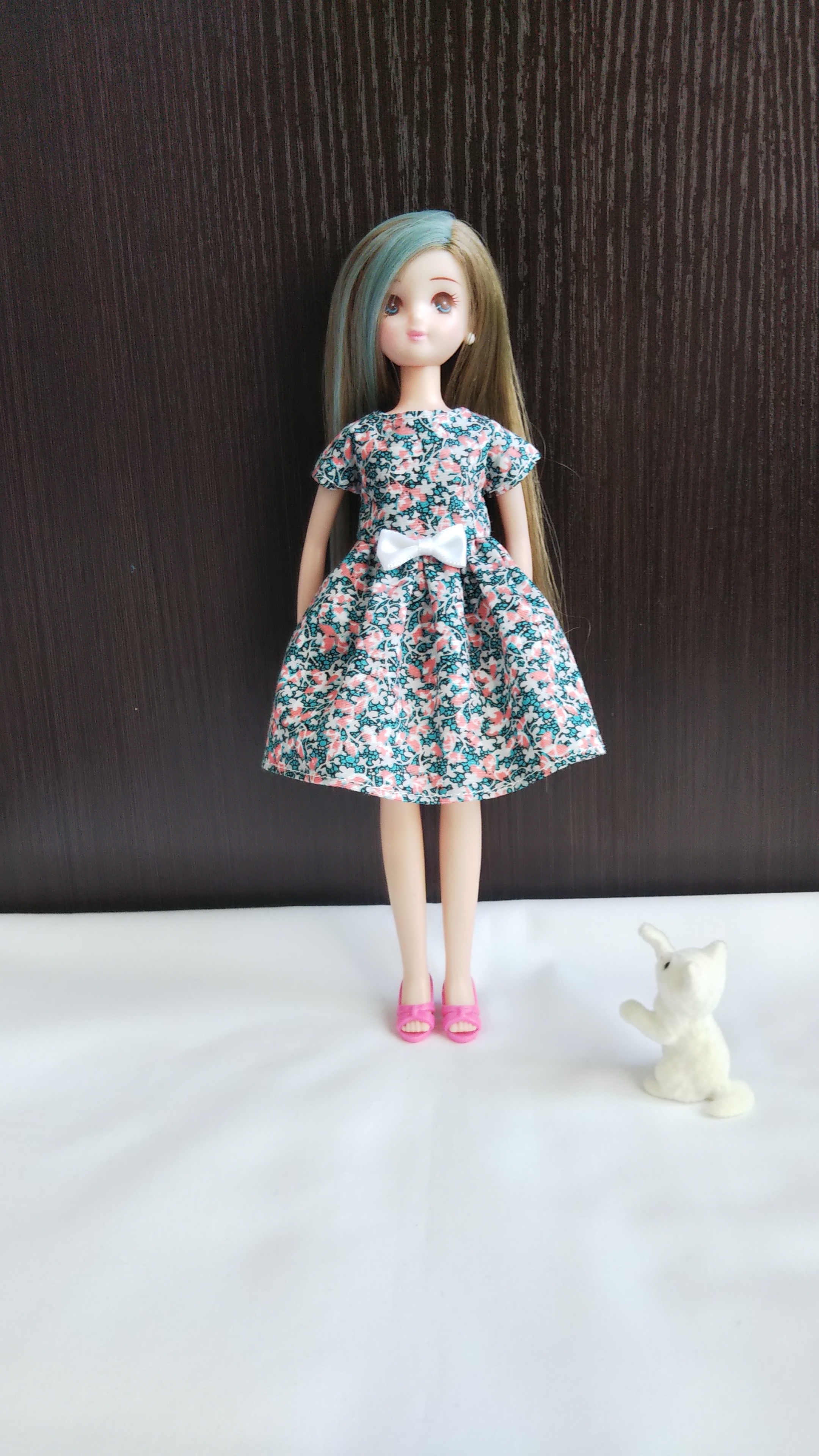 まゆみちゃん　オシャレファッション/エレガントファッション　着せ替え人形　2体