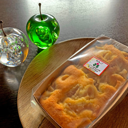 北海道の果樹園直営「りんごパウンドケーキ」 1枚目の画像