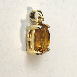 【2.61ct】シトリン　ペンダントトップ 2枚目の画像