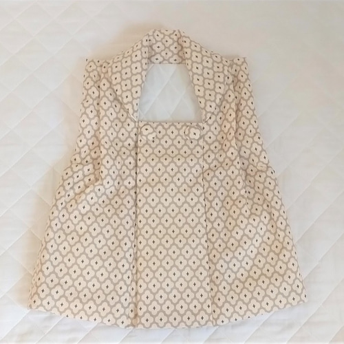 七五三3歳向け・手縫い仕立ての無地着物＆モロッカンフラワー被布 子供