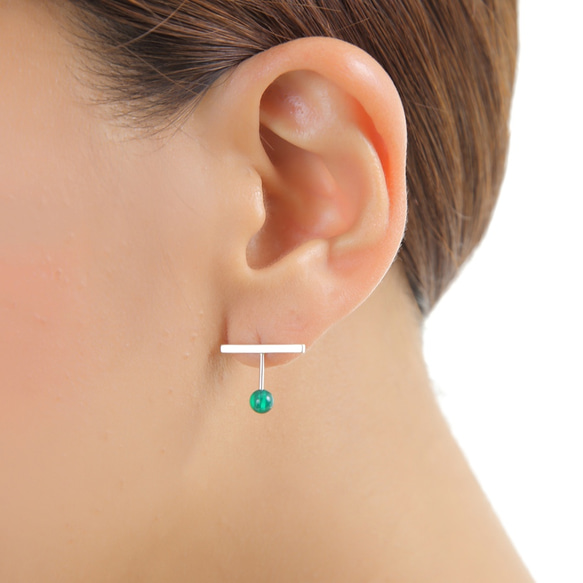 Silver Half Pierced earring 2枚目の画像