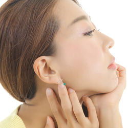 Silver Half Pierced earring 4枚目の画像
