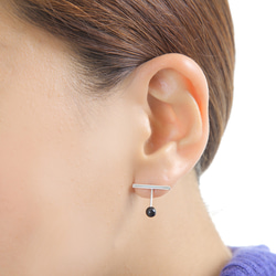 Silver Half Pierced earring 1枚目の画像