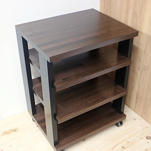 木製（無垢材）オーディオラック2色タイプ1R4 収納ラック