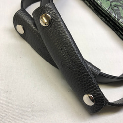 レディース　ハンドバッグleatherハンドルカバーItalianソフト shrink leather 4枚目の画像