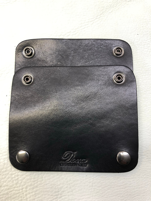 ハンドバッグ メンズバッグ leatherハンドルカバーItalian leather‼️ 2枚目の画像