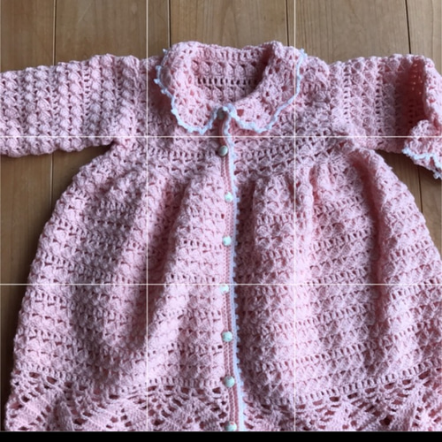 受注製作)パイナップル模様のセレモニードレス ベビー服 ®️y