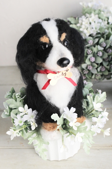 うちの子トピアリー（バーニーズ）★オリジナルオーダー