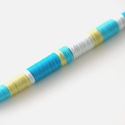 フランス製刺繍糸による小さな色調表現™『AQUA』(ボールペン) 2枚目の画像