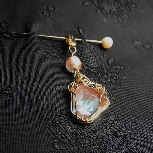 アンティーク？ヴィンテージのサフィレット ペンダントトップ アンティークサフィレットのペンダントトップ ネックレス・ペンダント