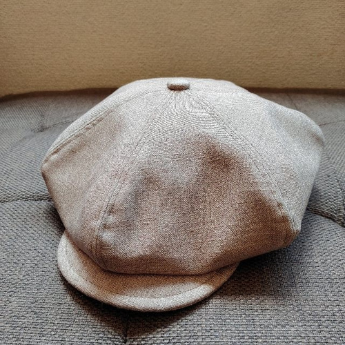 受注製作）No2 L ~60cm ビックシルエット6パネルメンズキャスケット