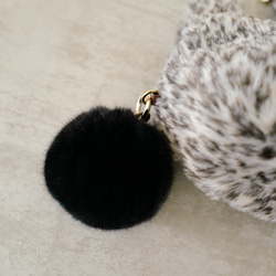 Ecofur LEOPARD BAG - Small size / エコファー ヒョウ バッグ - 小 5枚目の画像