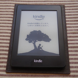 kindle paperwhite用本革ケース011 2枚目の画像