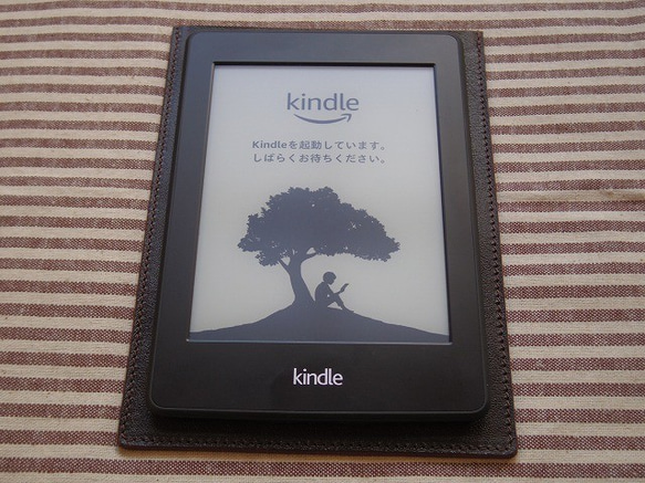 kindle paperwhite用本革ケース011 2枚目の画像