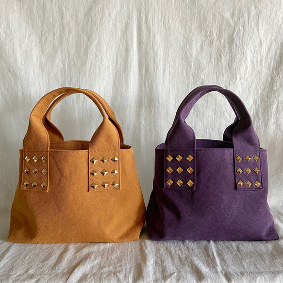 canvas tote bag (camel) 9枚目の画像