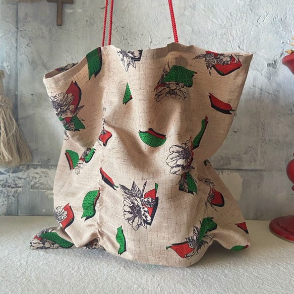 vintage  cloth bag (j) 3枚目の画像