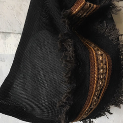 lace shoulder bag (black) 4枚目の画像