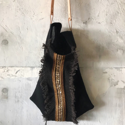 lace shoulder bag (black) 7枚目の画像