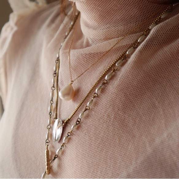 barocco pearl necklace 4枚目の画像
