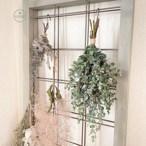 匿名配送】☆フレッシュ生花♪ユーカリ スワッグ ドライフラワーになる