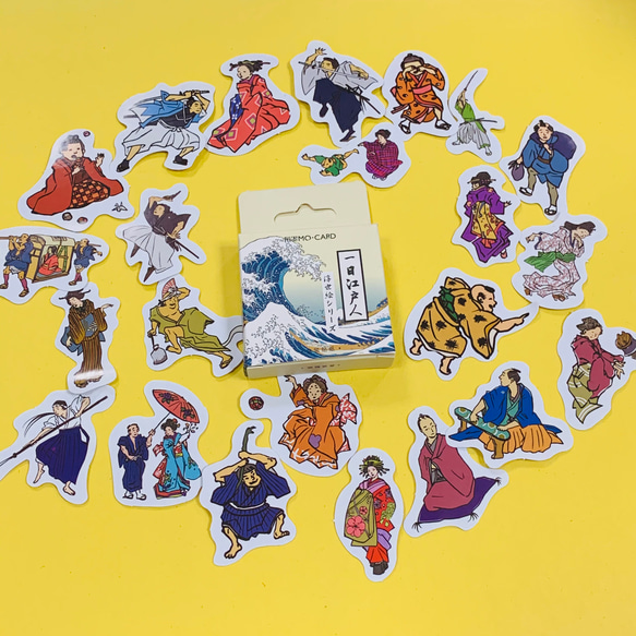 江戸☆浮世絵 シュールステッカーセット シール Sunny Place 通販