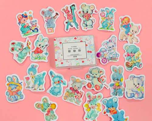 レトロアニマル♡メモ♡シール16点セット セリア】懐かしさに胸が熱くなる「平成レトロ」な新作アイテムは、全種