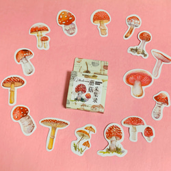 毒キノコ図鑑☆ステッカーセット シール Sunny Place 通販 8327140