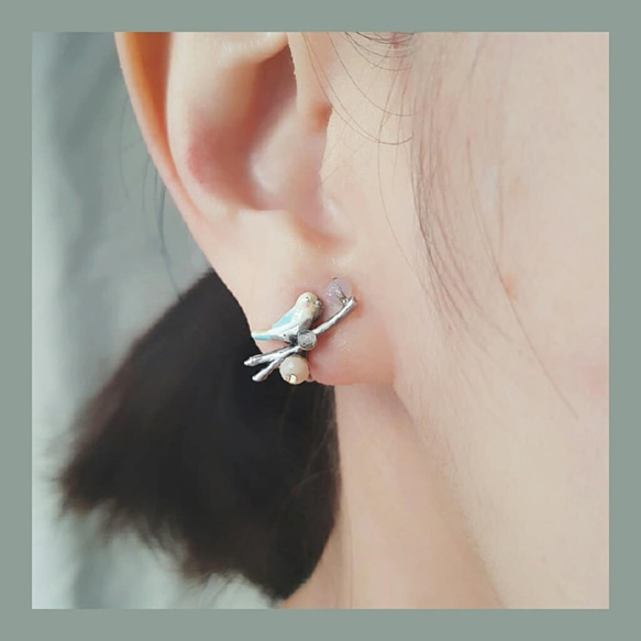 Emily古銀處理clip earring ~可當耳骨夾 第2張的照片