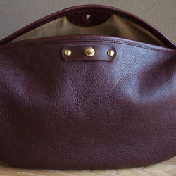 flap shoulder bag cacao - フラップショルダーバッグ（カカオ） 8枚目の画像