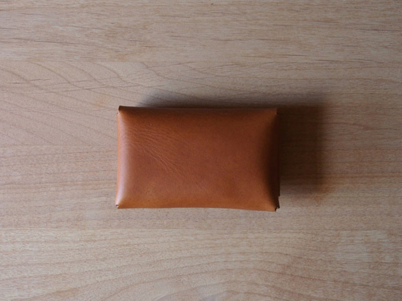 pillow (brandy) - コインケース/カードケース/名刺入れ（ブランデー） 3枚目の画像