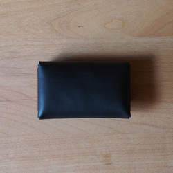 pillow (nero) - コインケース/カードケース/名刺入れ（ネロ）ブラック 3枚目の画像