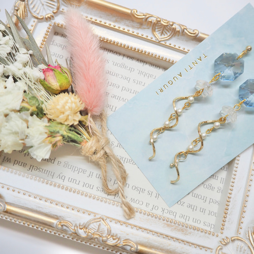 【なな】クラゲピアス Amazon | Merucy 両耳 クラゲ ピアス レディース アクセサリー