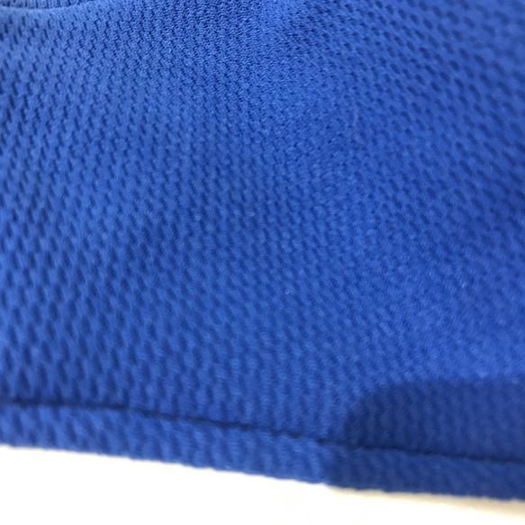 【Use Shine Cool】新款藍色面料橙線運動口罩酷炫時尚男士小學生兒童初中生 第3張的照片