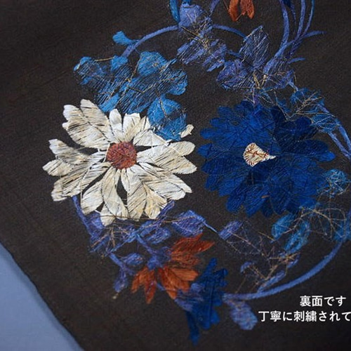 アンティーク 根来塗 布袋 堆朱 菊 模様 時代箱 EJ21-6