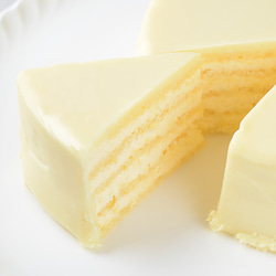 ホワイトチョコレートケーキ～レモン風味～【クール便】 2枚目の画像