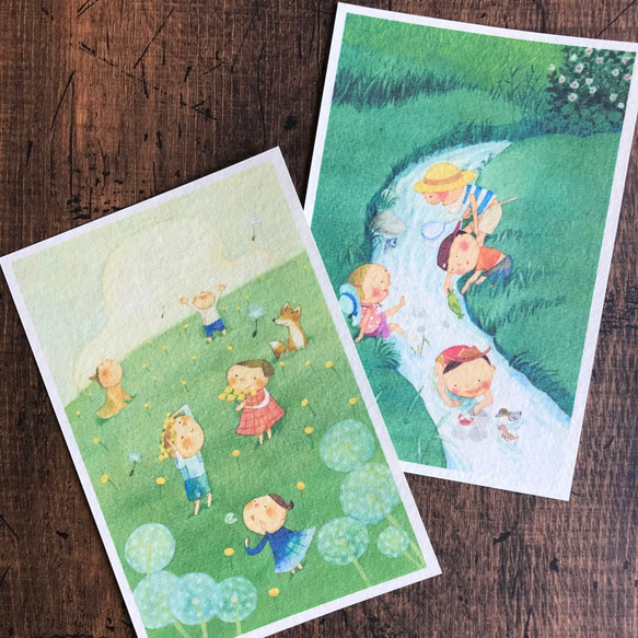 ポストカード『春夏秋冬』4枚セット 3枚目の画像