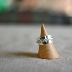 Braid silver ring (三つ編み) 5枚目の画像