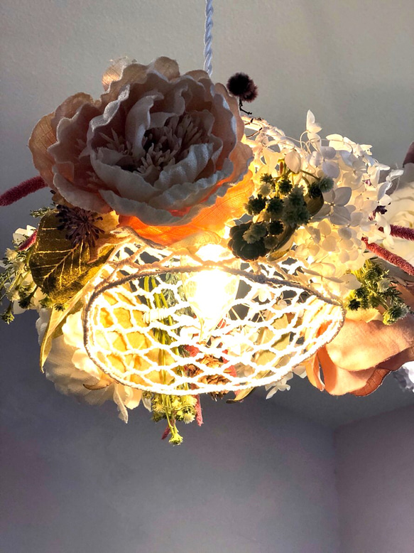 ヒーリングライトS 芍薬とバラ 3枚目の画像