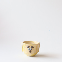 小さな植木鉢（猫みたいな犬） 1枚目の画像